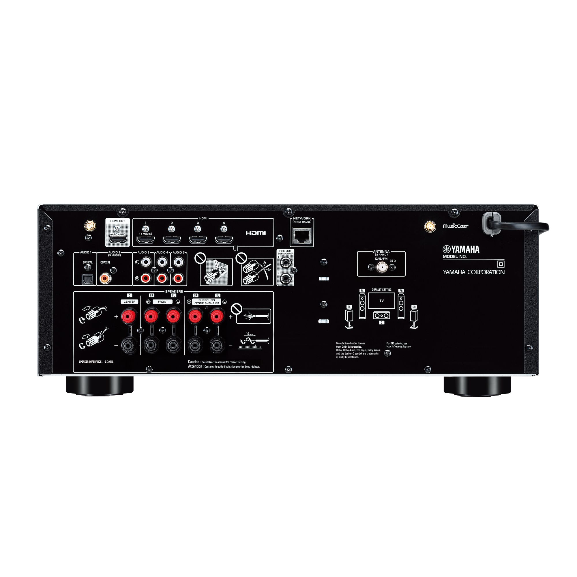 RX-V4A - Overview - AV Receivers - Audio & Visual - Products 