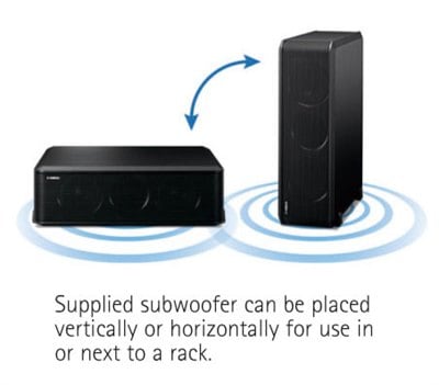 yamaha flat subwoofer