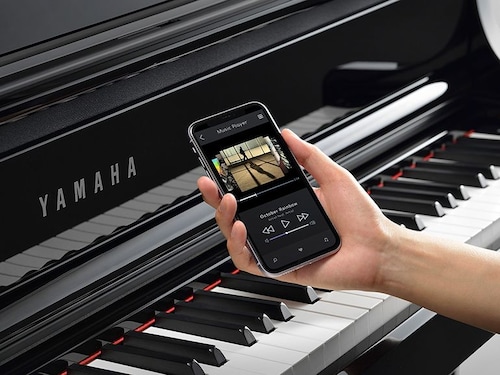 Подключение Yamaha Clavinova CLP-875PE к смартфону через Bluetooth