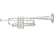 Bell: Yellow brass, Finish: Silver-plated