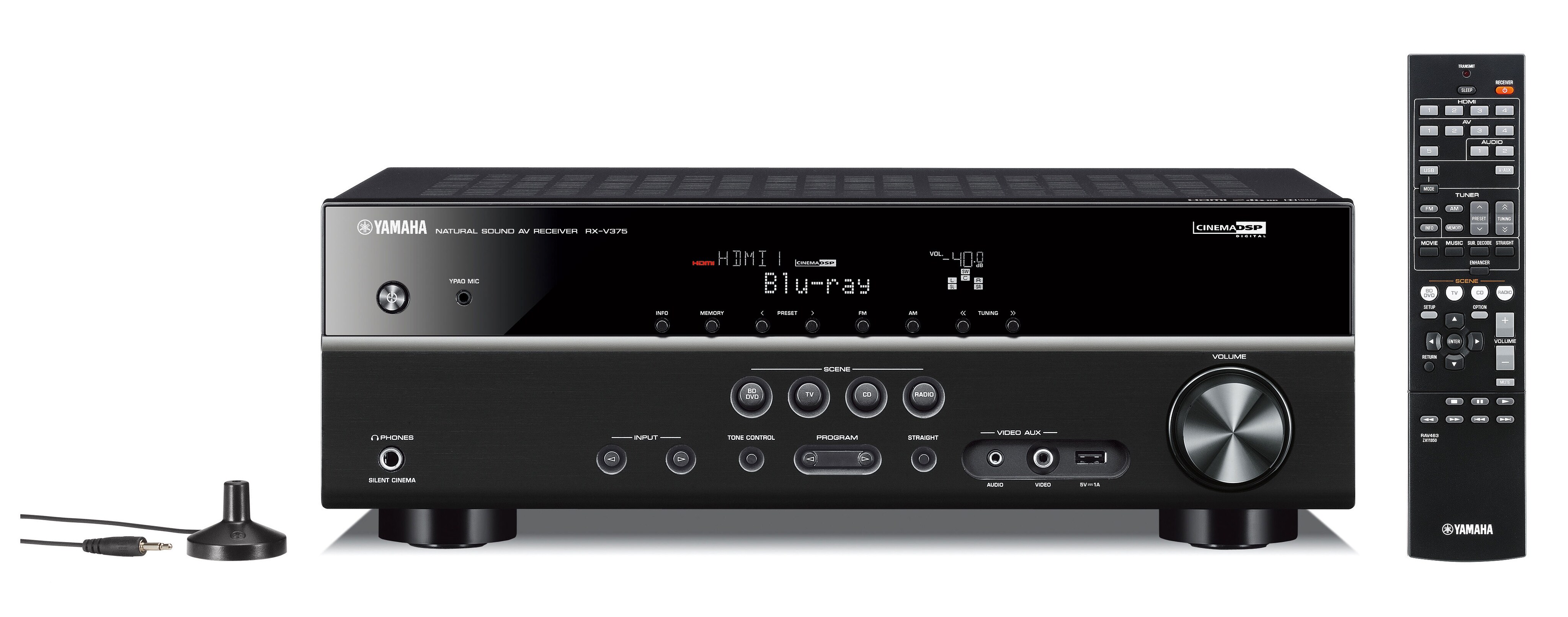 熊*郎様 YAMAHA RX-V375 RX-V375 - Overview - AV Receivers - Products - Home Audio - Audio