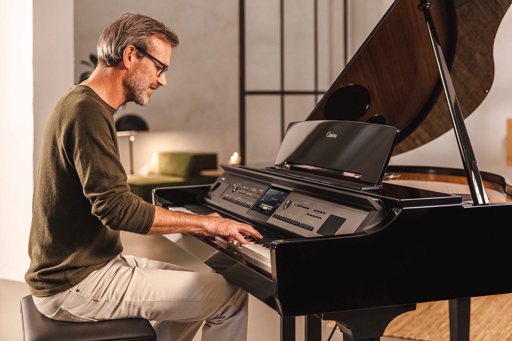 CVP-909GP Polished Ebony