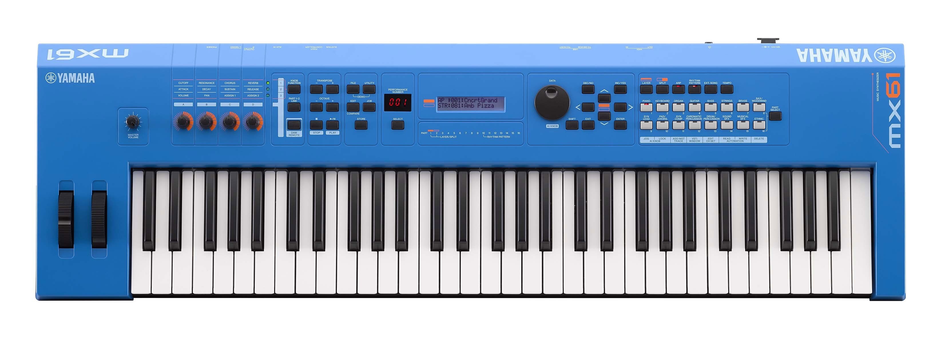 Yamaha MX61 Music Synthesizer - Black – Kraft Music