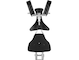RM-TVHBPTA Contour Hinge Biposto Multi-Tom Carrier Rear View