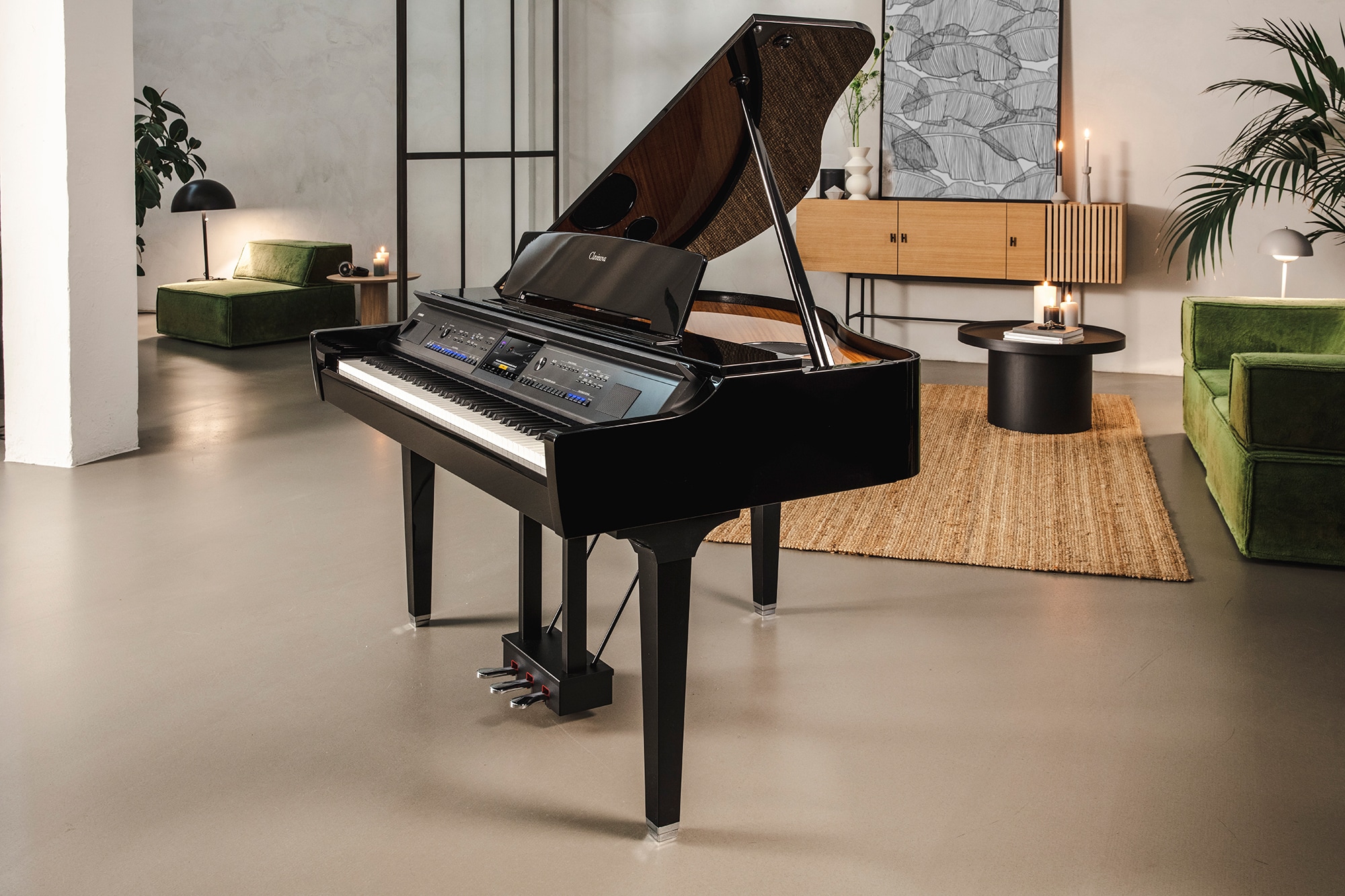CVP-909GP Polished Ebony