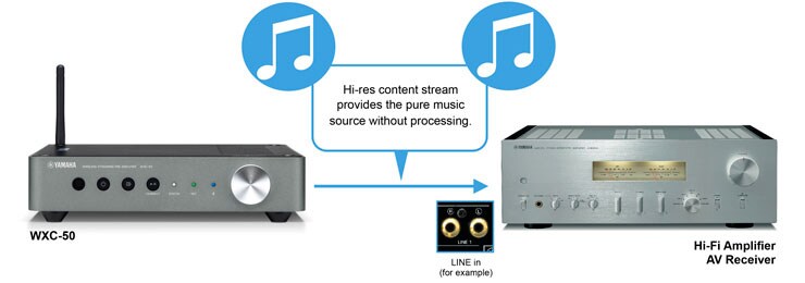 MusicCast WXC-50 - Overview - Wireless Streaming Amplifiers
