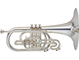 Material: Yellow brass, Finish: Silver-plated