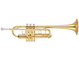 Bell: Yellow brass, Finish: Silver-plated