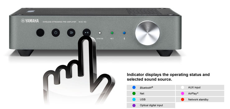 アンプ YAMAHA WXC-50 WXC-50 - Overview - Wireless Streaming Amplifiers - Home