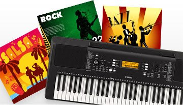 yamaha psre363 premium keyboard package with sxks stand