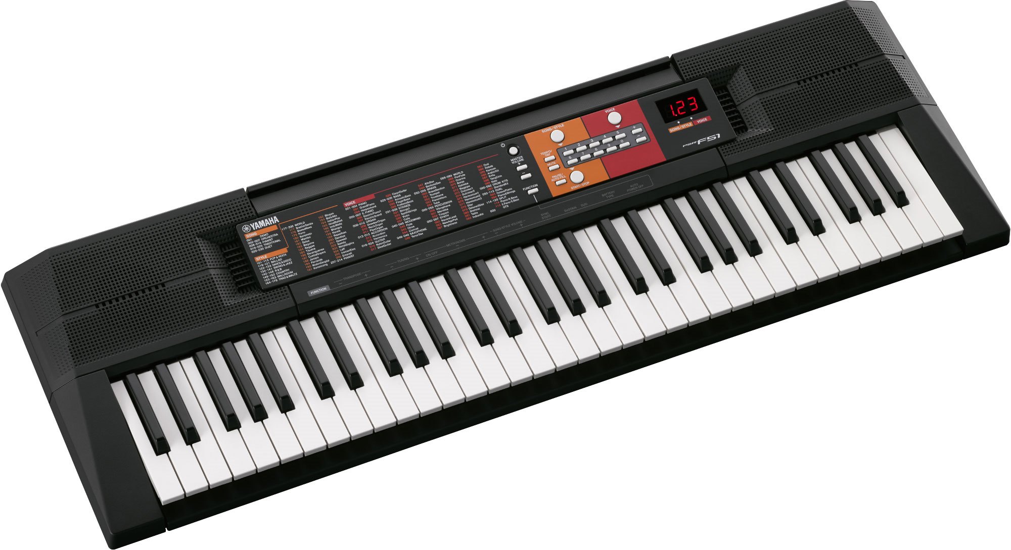 yamaha psr f51 specifications