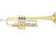 Bell: Gold brass, Finish: Clear lacquer