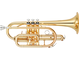 Bell: Yellow brass, Finish: Gold lacquer