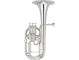 Material: Yellow brass, Finish: Silver-plated
