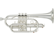 Bell: Yellow brass, Finish: Silver-plated