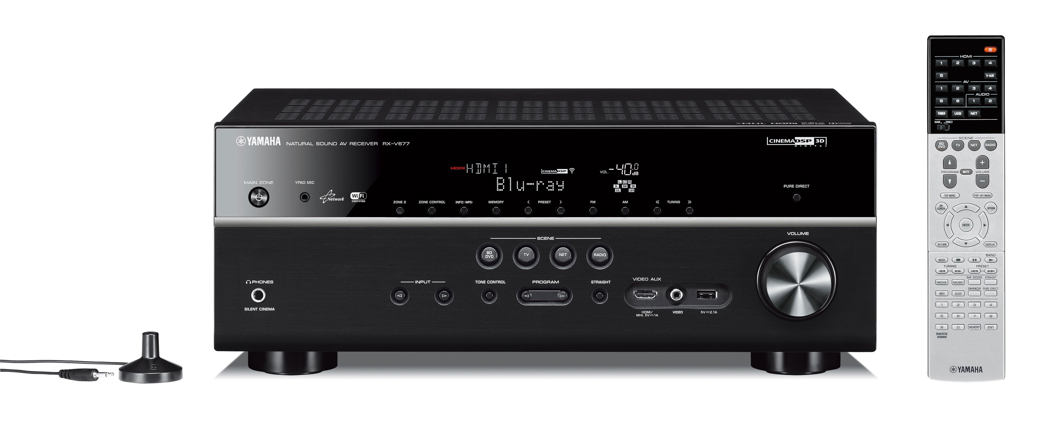RX-V677 - Overview - AV Receivers - Audio & Visual - Products - Yamaha