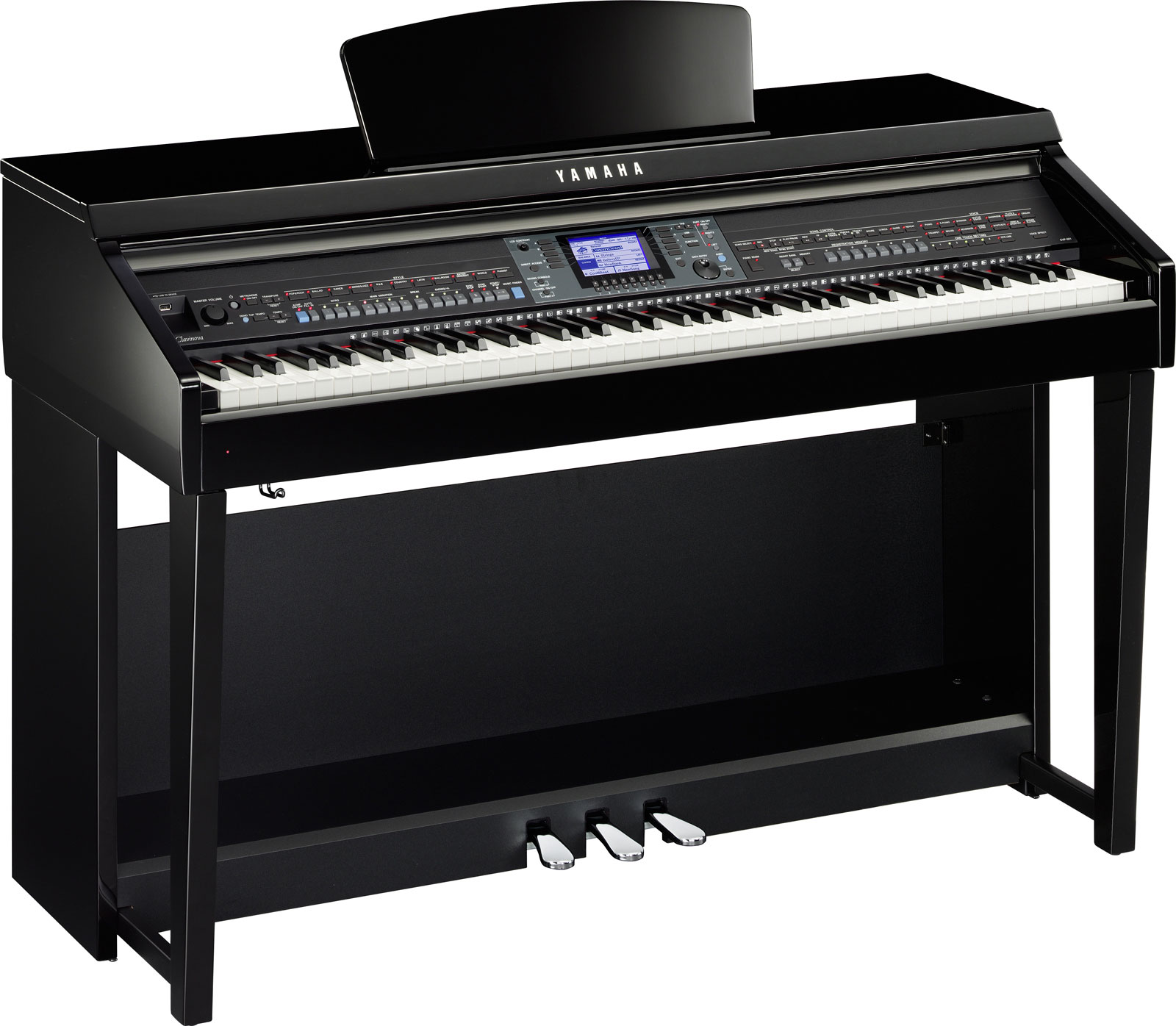 YAMAHA アプリカン・グラスベス YCV-601 CVP-601 - Overview - Clavinova - Products - Pianos - Musical