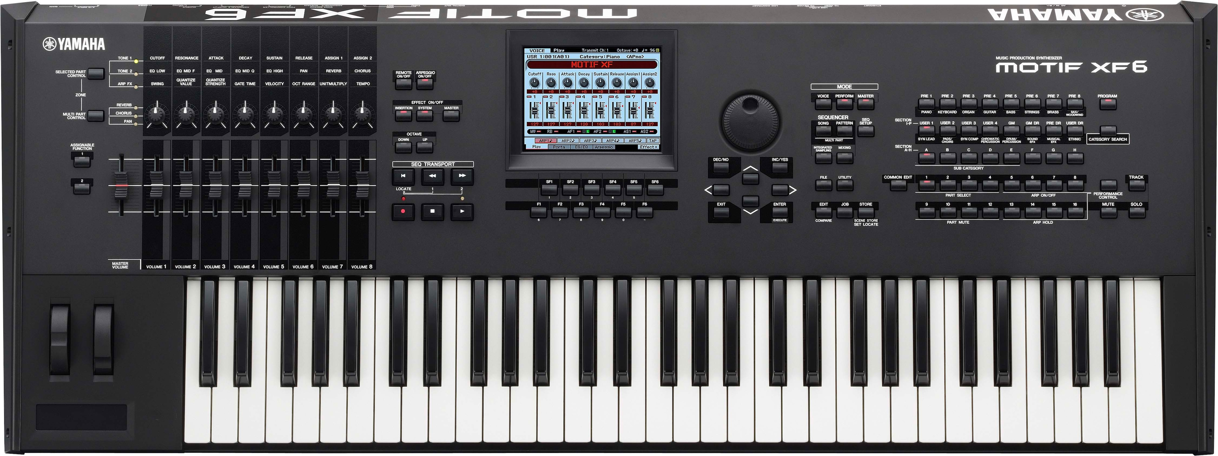 MOTIF XF TMN QUIT30音色/USB発送 MOTIF XF - Overview - Synthesizers - Products - Keyboard