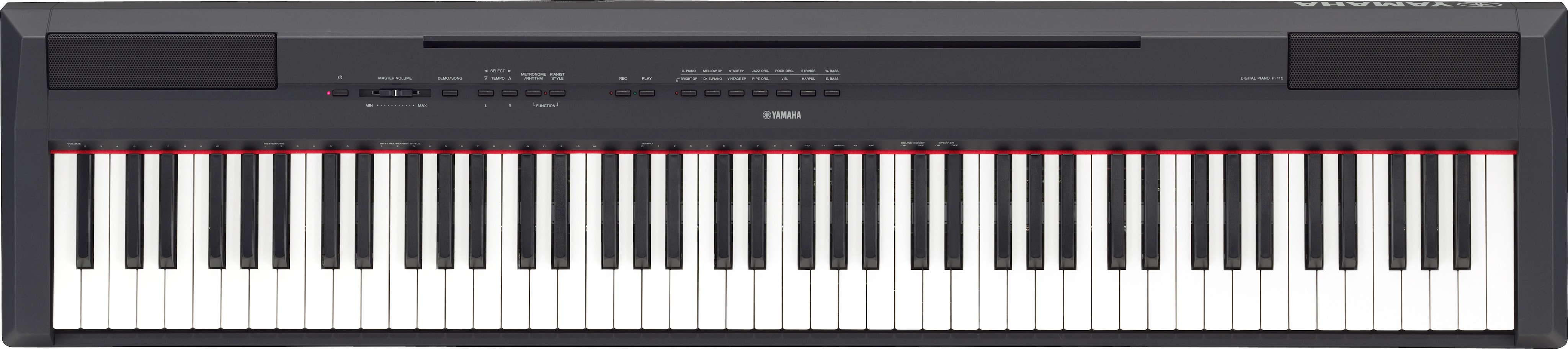 YAMAHA P-115BK ペダル・譜面立て P-115 - Overview - P Series - Products - Pianos - Musical
