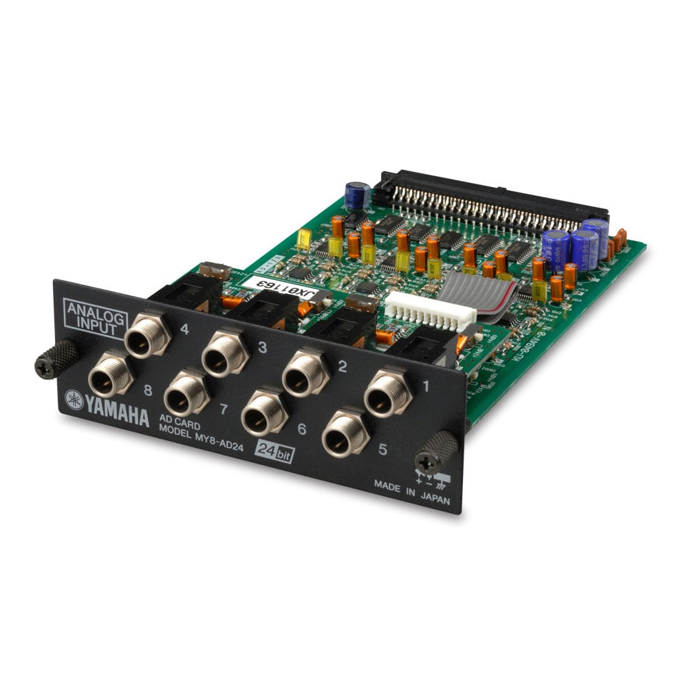 Analog Cards - Overview - Interfaces - Products - Audio