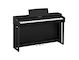 Diagonal side view of the Yamaha Clavinova CLP-825B