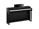 Diagonal side view of Yamaha Clavinova CLP-825PE