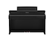Front view of the Yamaha Clavinova CLP-845B, key cover closed