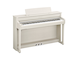Diagonal side view of the Yamaha Clavinova CLP-845WB