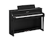 Diagonal side view of the Yamaha Clavinova CLP-875B