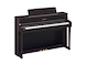 Diagonal side view of the Yamaha Clavinova CLP-875R