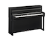 Diagonal side view of the Yamaha Clavinova CLP-885B