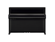 Front view of the Yamaha Clavinova CLP-885PE, key cover closed