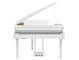 Front view of the Yamaha Clavinova CLP-895GPWH