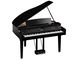 CVP-909GP Polished Ebony angle