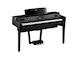 CVP-909 Polished Ebony angle
