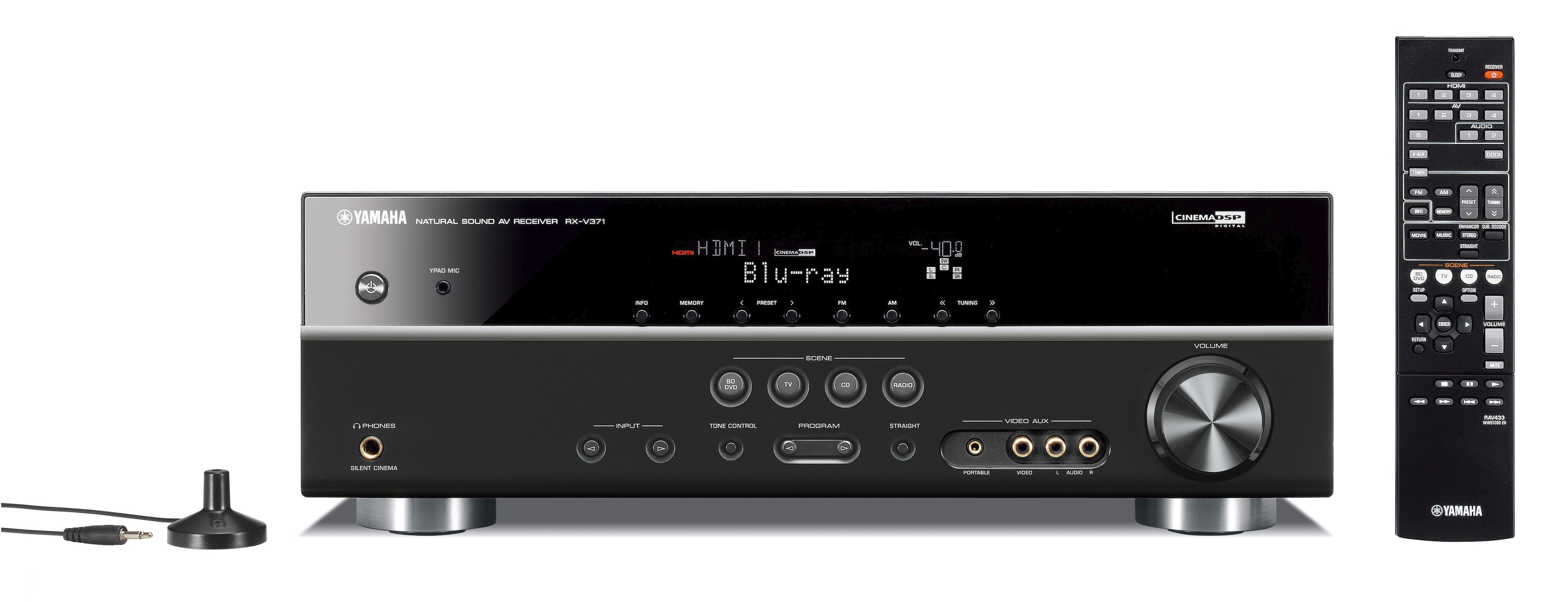 RX-V371 - Overview - AV Receivers - Products - Home Audio
