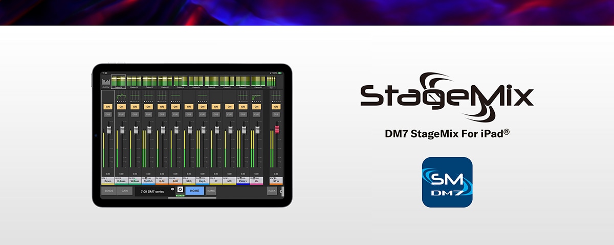 DM7 StageMix - Overview - Software & Apps - Products - Audio