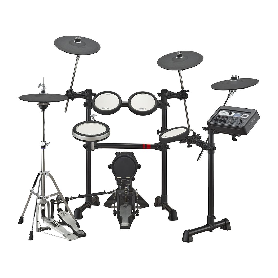 Kompaktes Digital E-Drum von Yamaha im Sparset mit Snare Ständer und Netzteil 