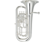 Material: Yellow brass, Finish: Silver-plated