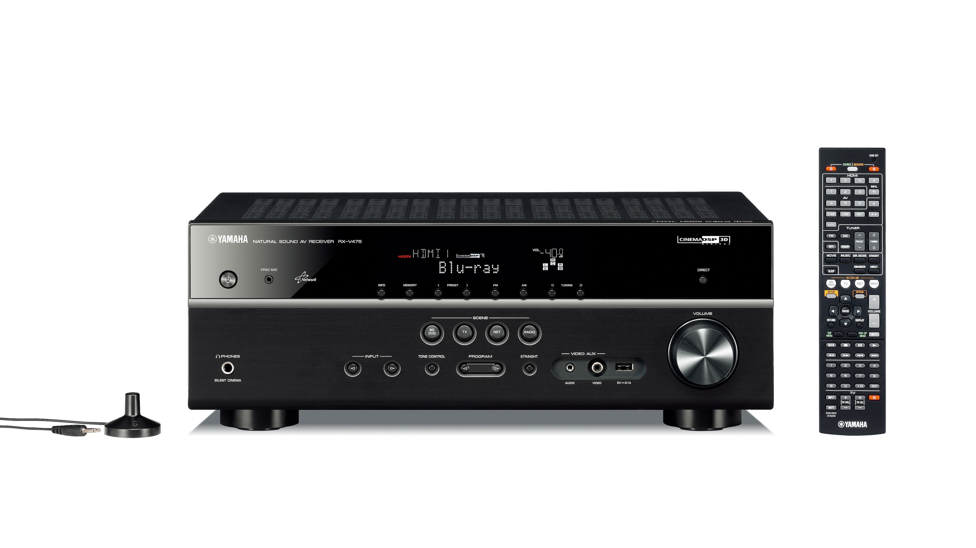 YAMAHA RX-V475 AV レシーバー RX-V475 - Overview - AV Receivers - Home Audio - Products