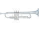 Bell: Yellow brass, Finish: Silver-plated
