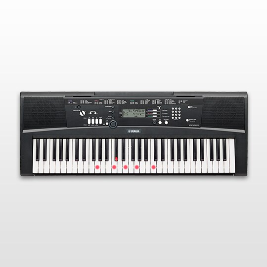 ヤマハ電子キーボード　EZ-220 EZ-220 - Overview - Portable Keyboards - Products - Keyboard