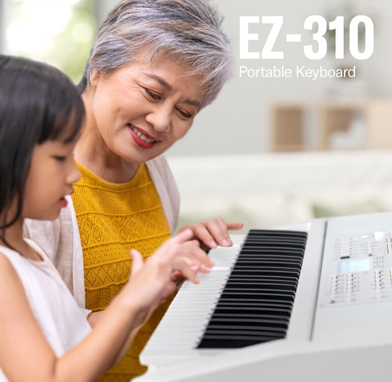 EZ-310 - Overview - Portable Keyboards - Products - Keyboard
