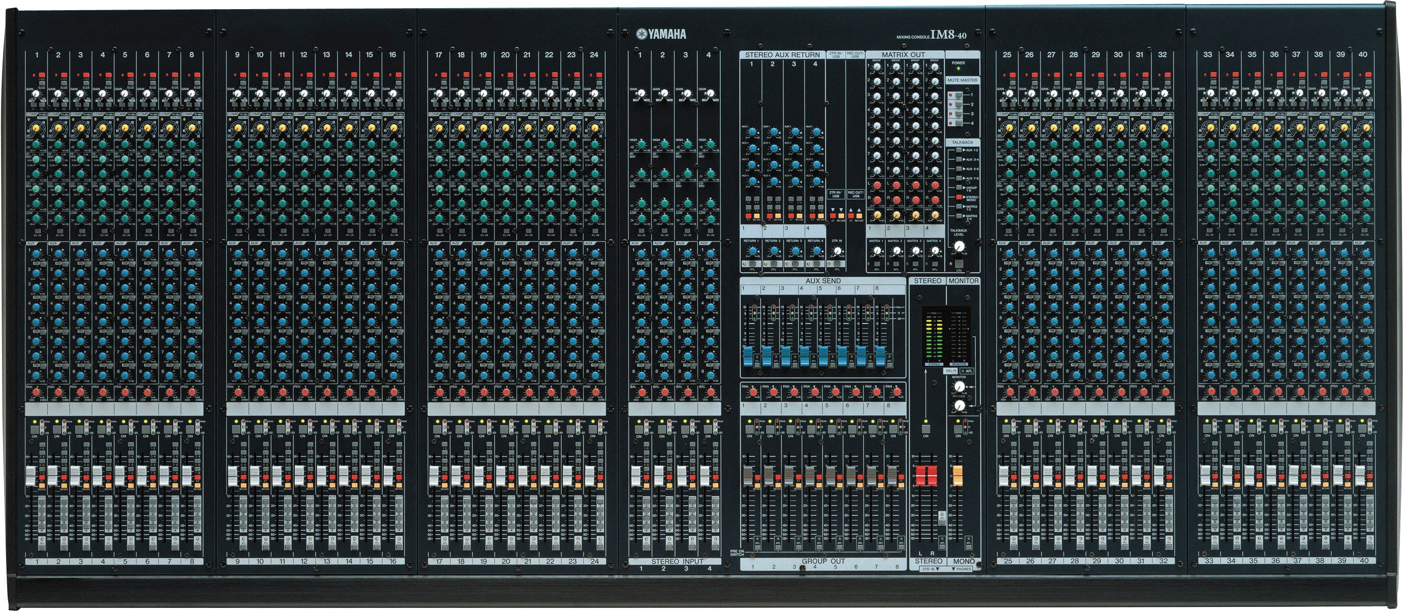 IM8 - Overview - Mixers - Professional Audio - Products - Yamaha