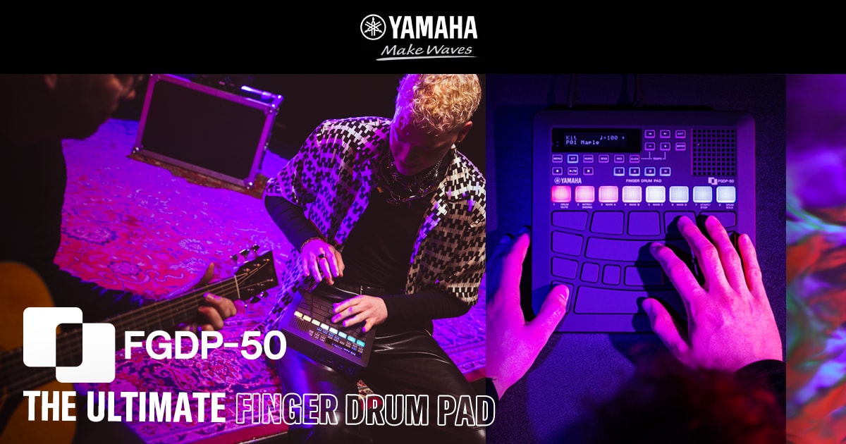 Fgdp 50 Overview Finger Drum Pads Drums Musical Instruments Products Yamaha Other