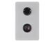 Yamaha Powered Studio Monitors HS4 white (R side) rear