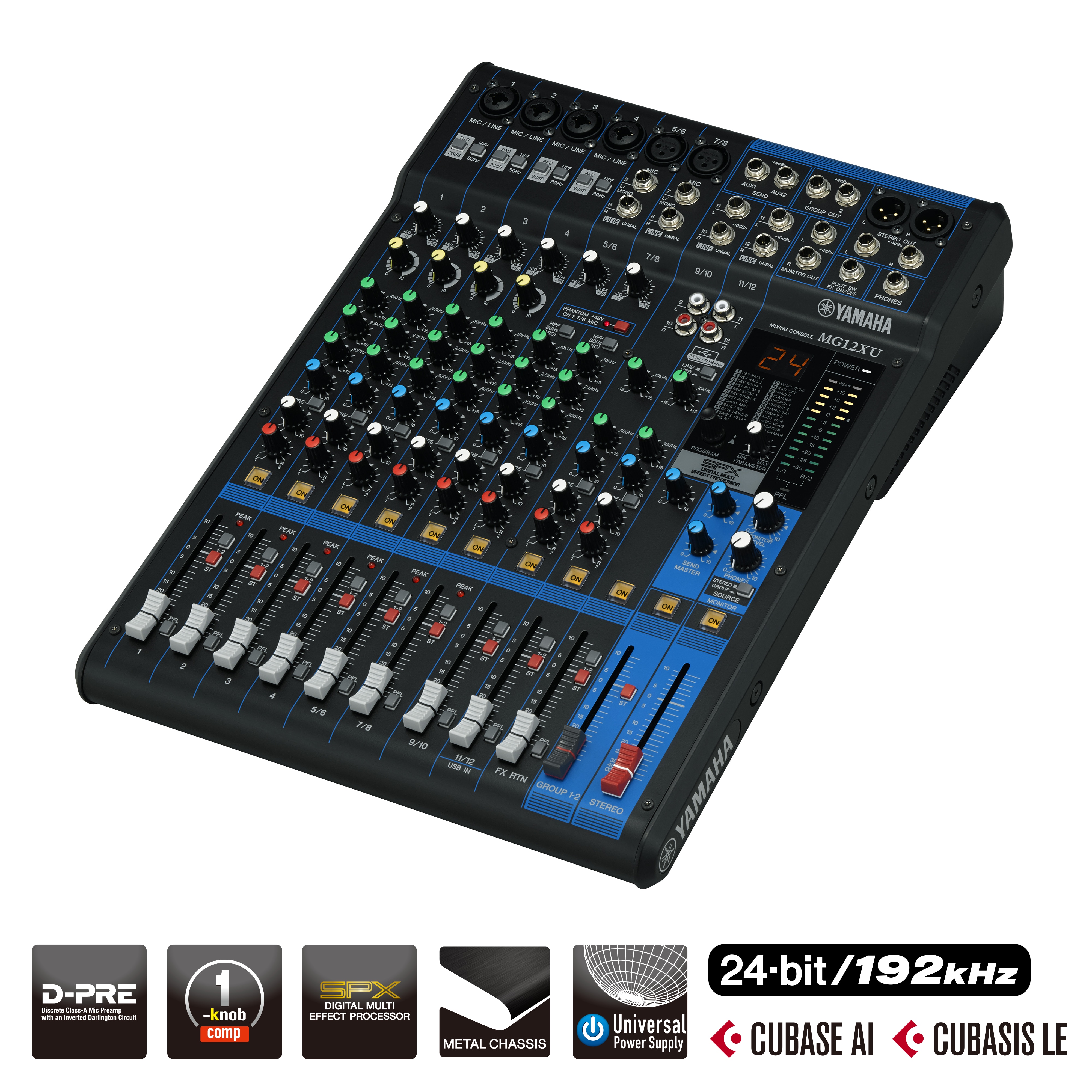 MG Series - Overview - Mixers - Professional Audio - Products - Yamaha -  Other European Countries