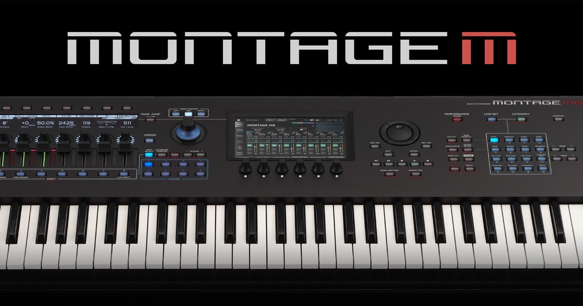 Yamaha montage. Синтезатор Yamaha Montage.