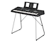 Yamaha Portable Keyboards PSR-E583 set on the Yamaha keyboard stand L-2C