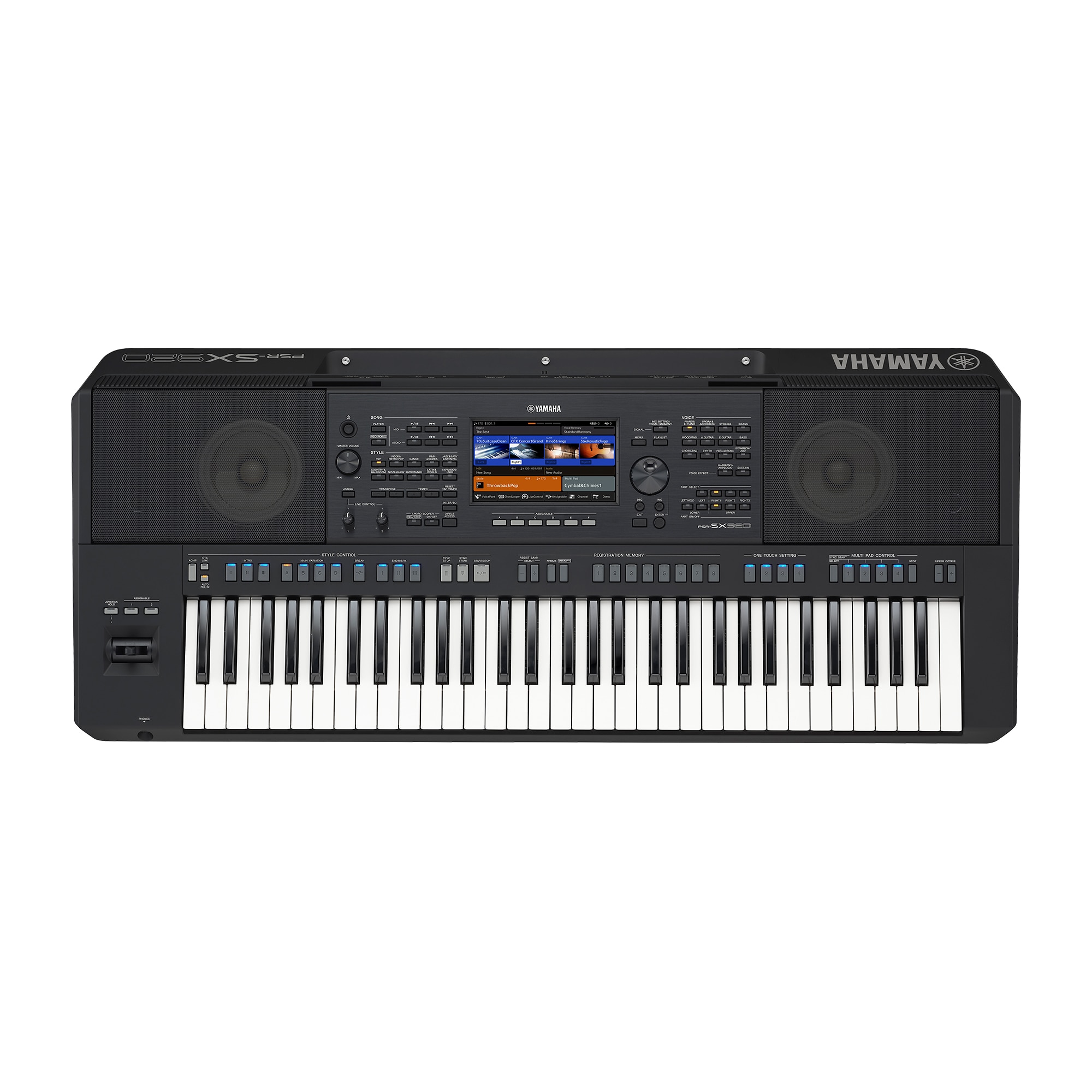 PSR-SX720 - Specs - Digital Workstations - Products - Keyboard
